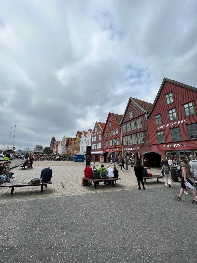 Quartier de Bryggen à Bergen