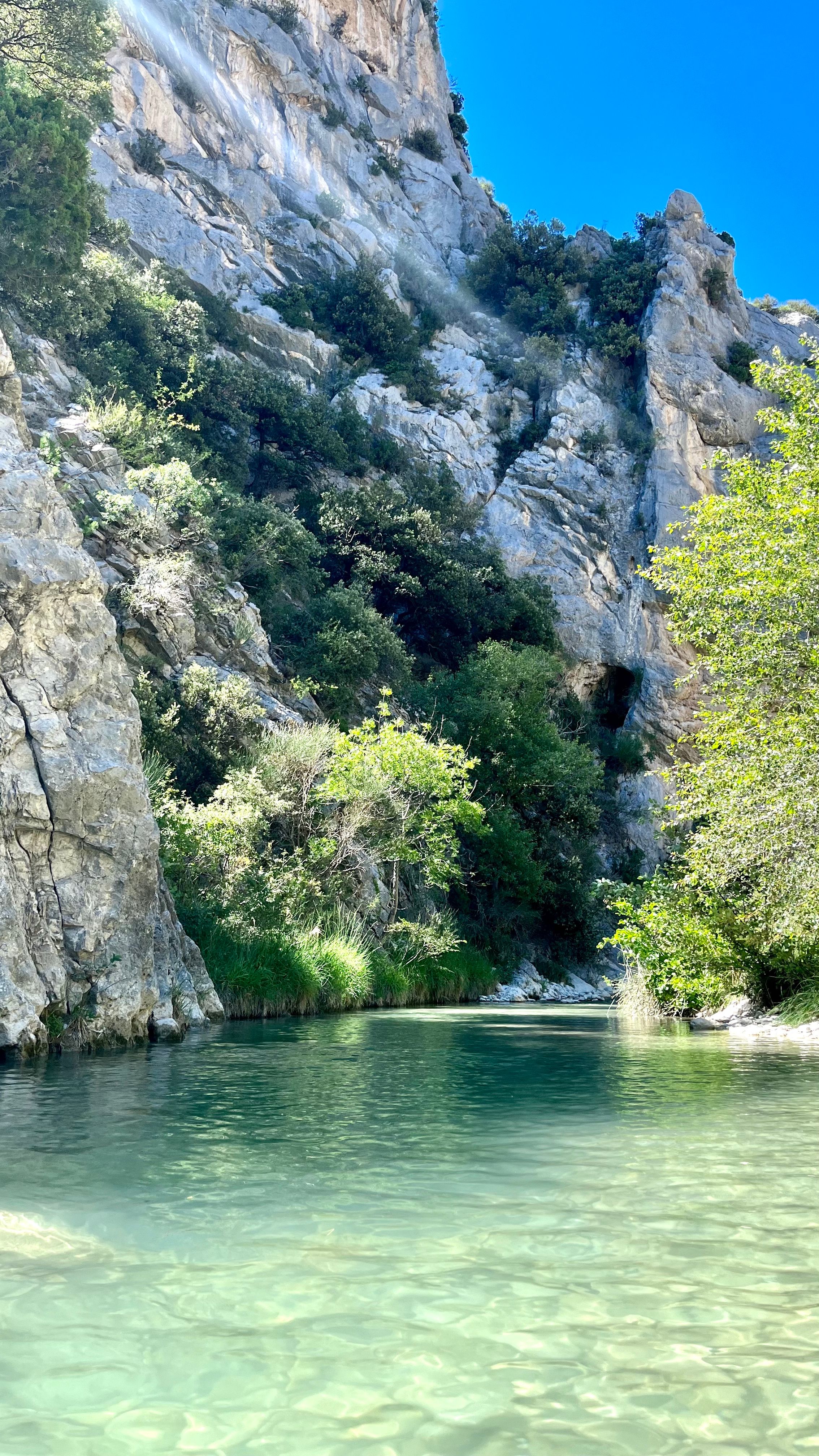 Les gorges d'Ubrieux