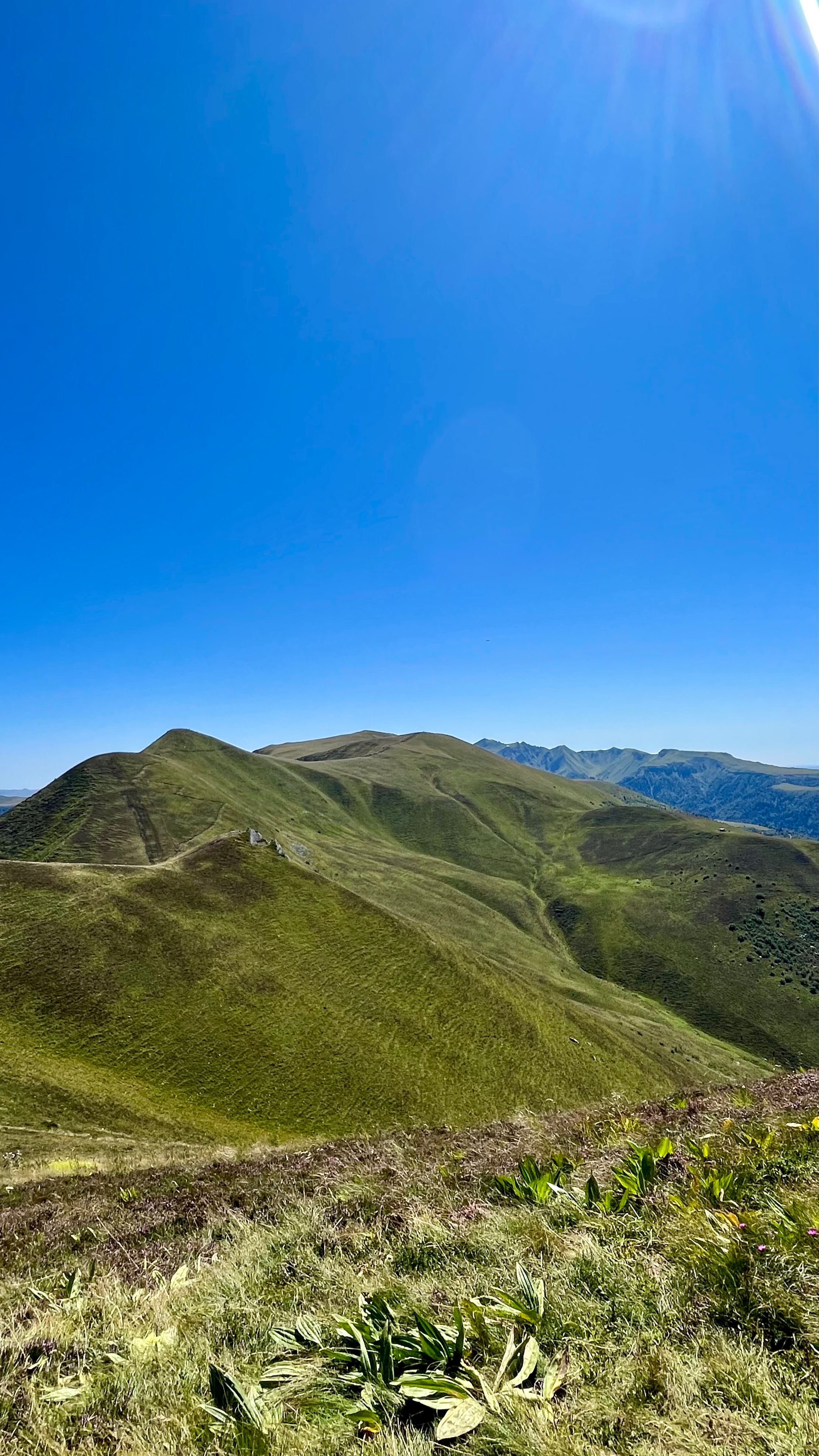 Le Puy de la Tache à 1629m d'altitude