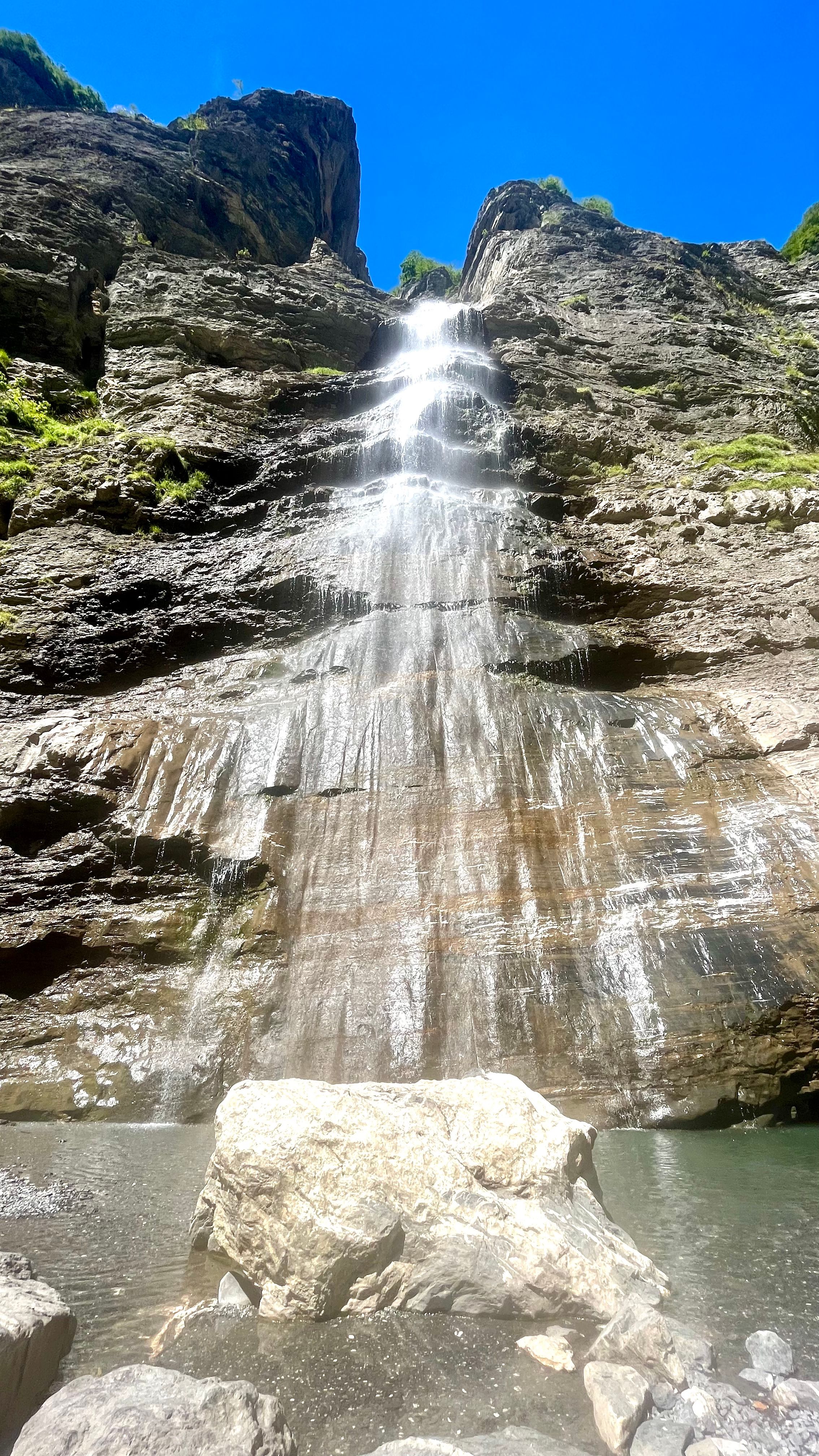 Grande cascade au cirque du Fer à Cheval