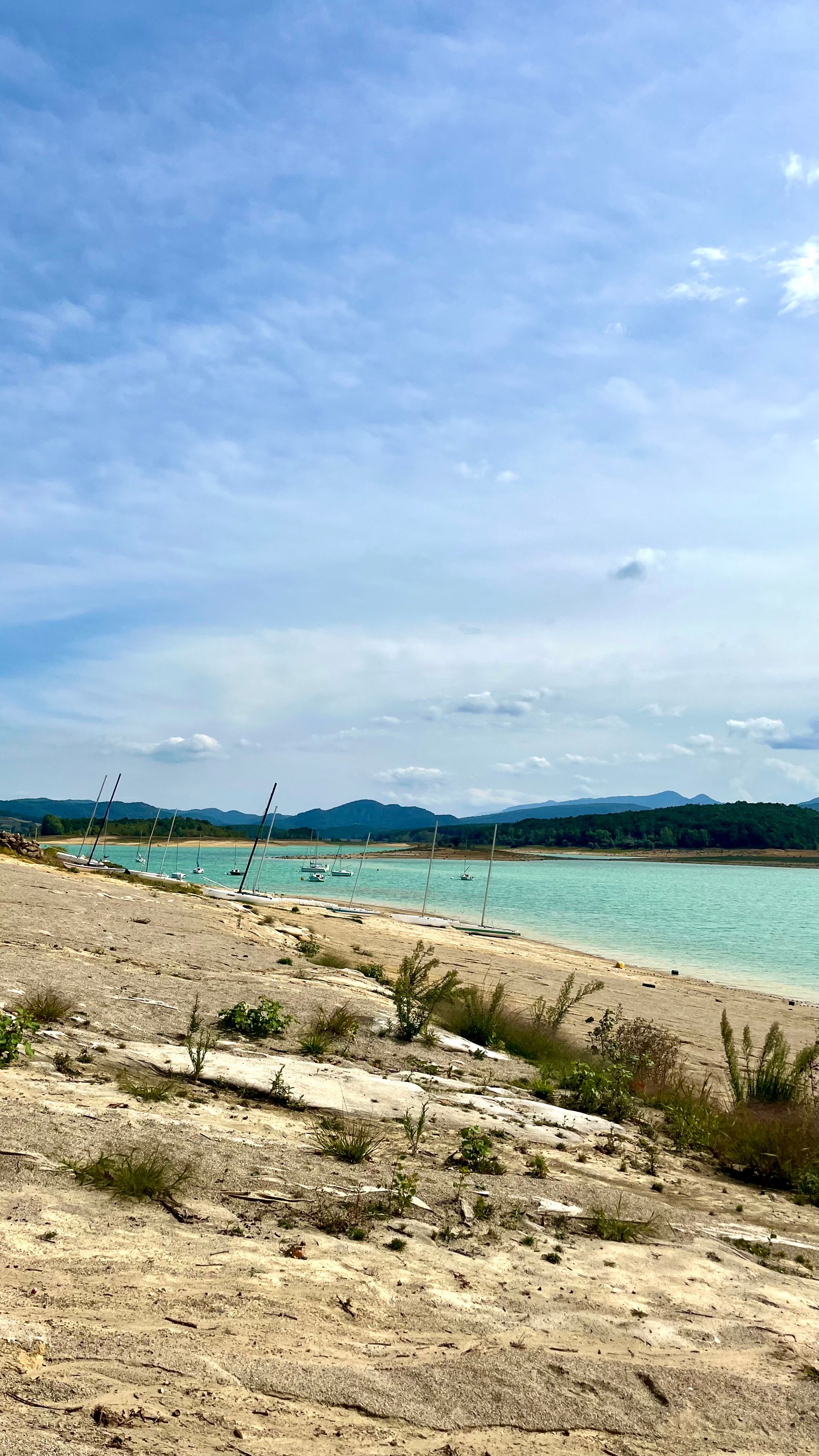 Le lac de Montbel au mois de septembre