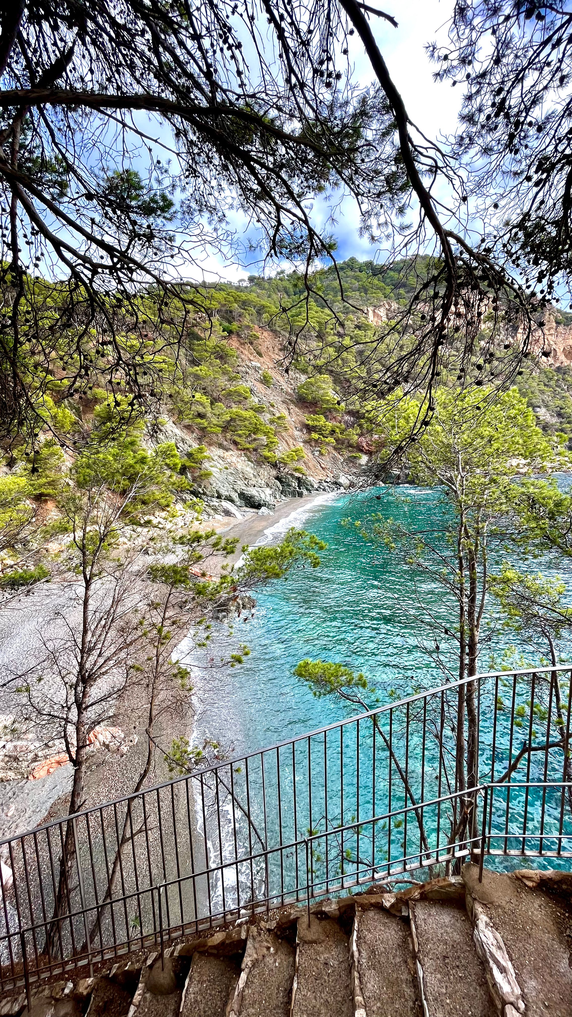 Plage Fonda sur la Costa Brava en Espagne