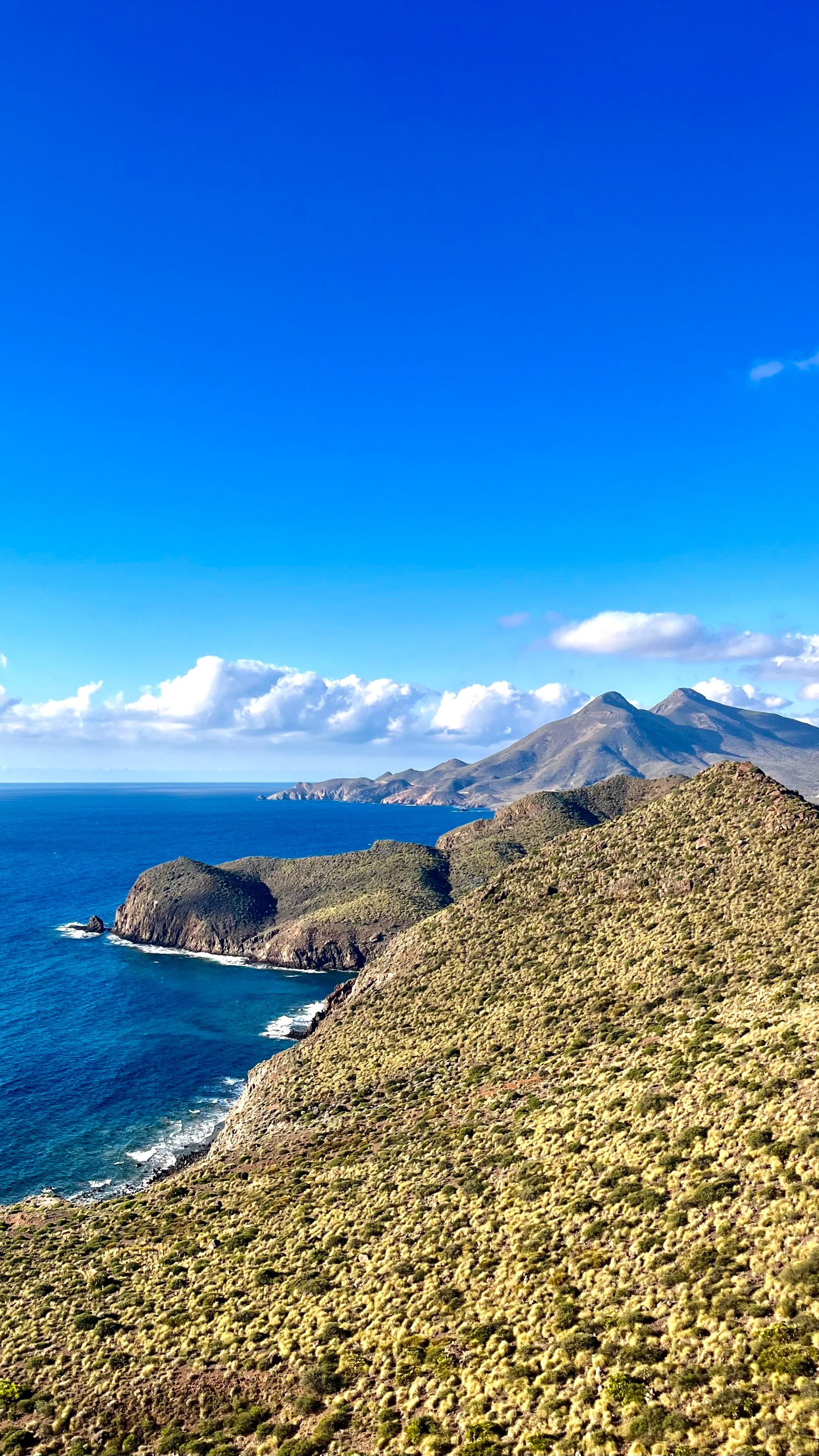 Vue sur le parc de Cabo de Gata depuis le mirador de la Amatista en Andalousie