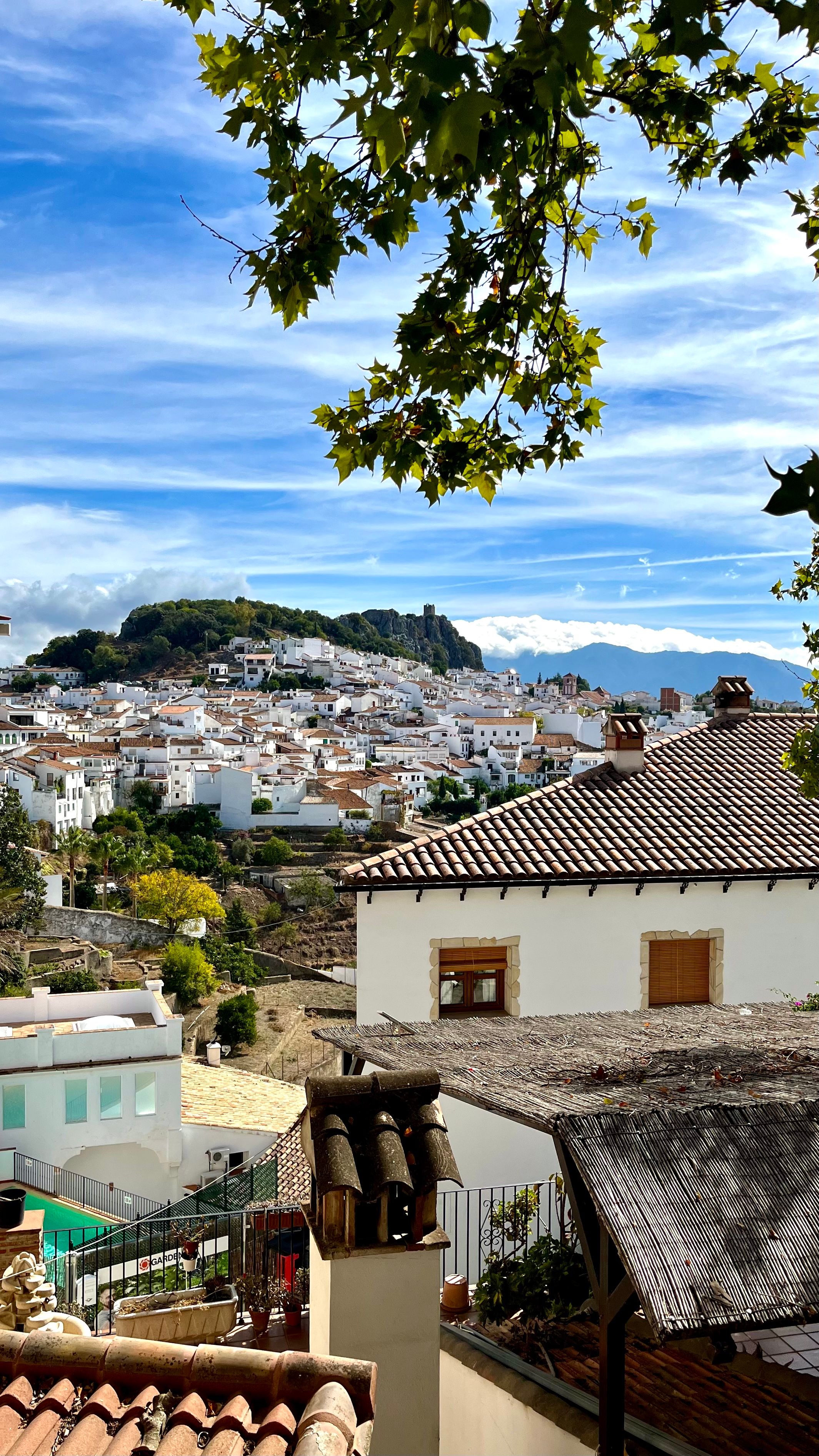 Le village blanc de Gaucin en Andalousie