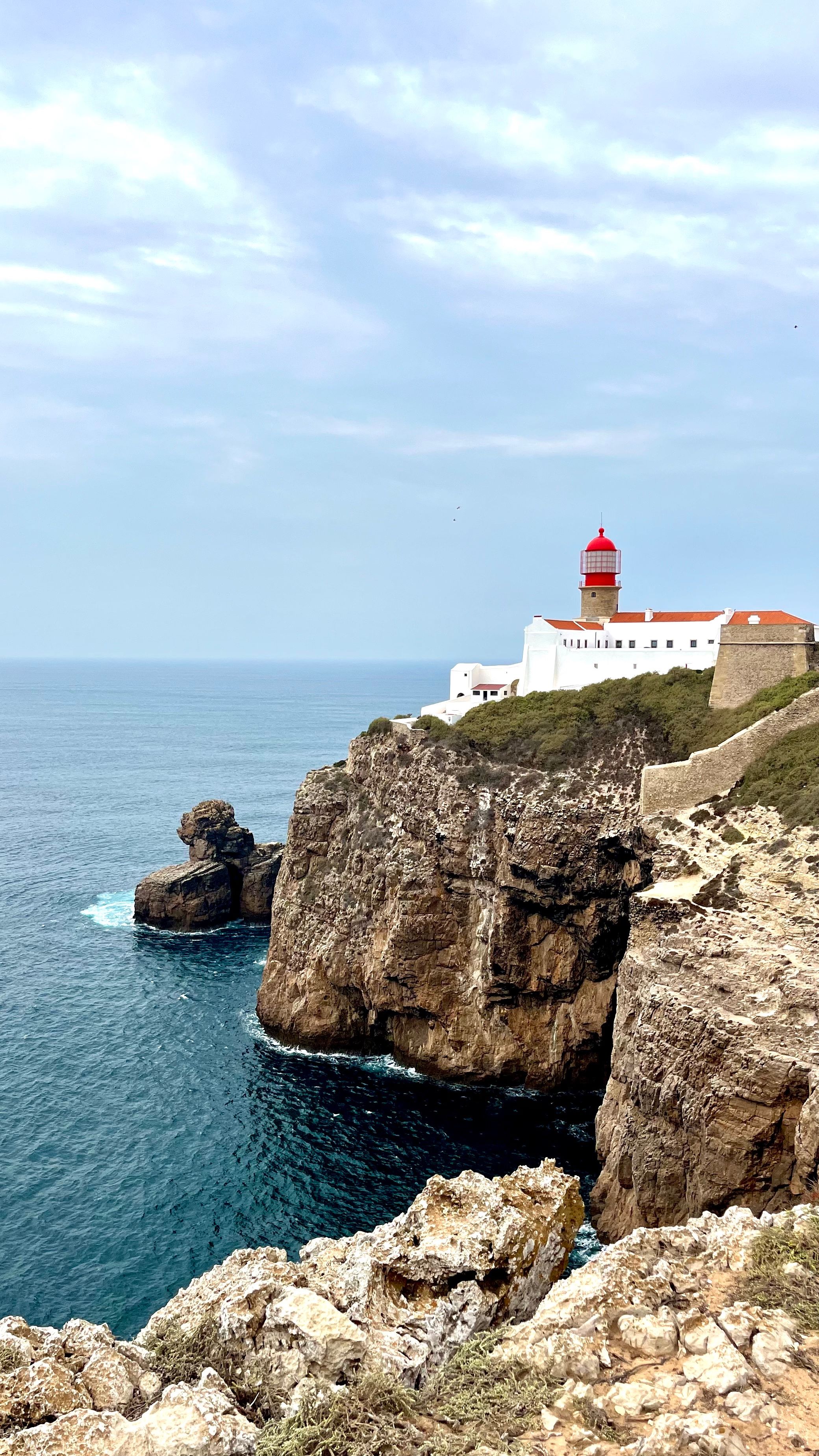 Le phare du Cap St Vincent au Portugal près de Sagres