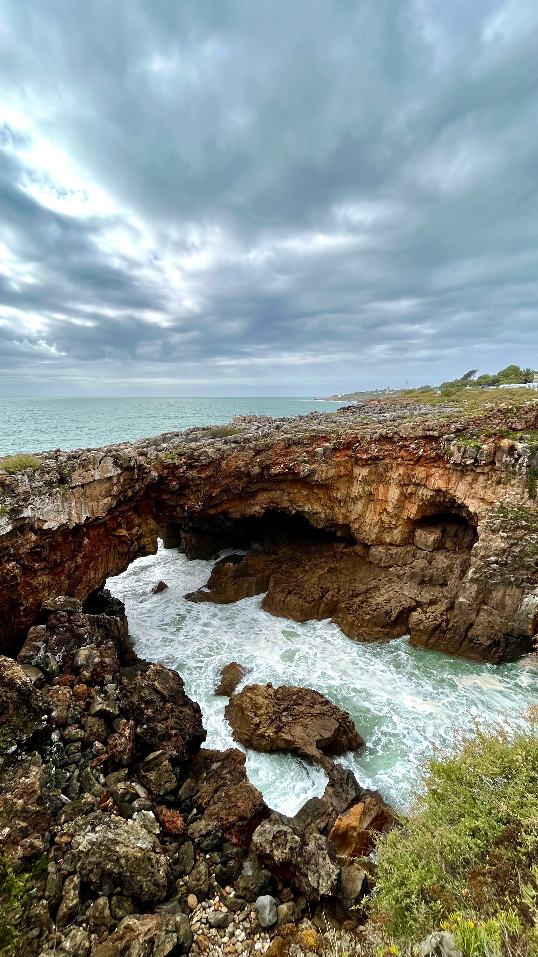 La bouche d'Enfer à Cascais au Portugal