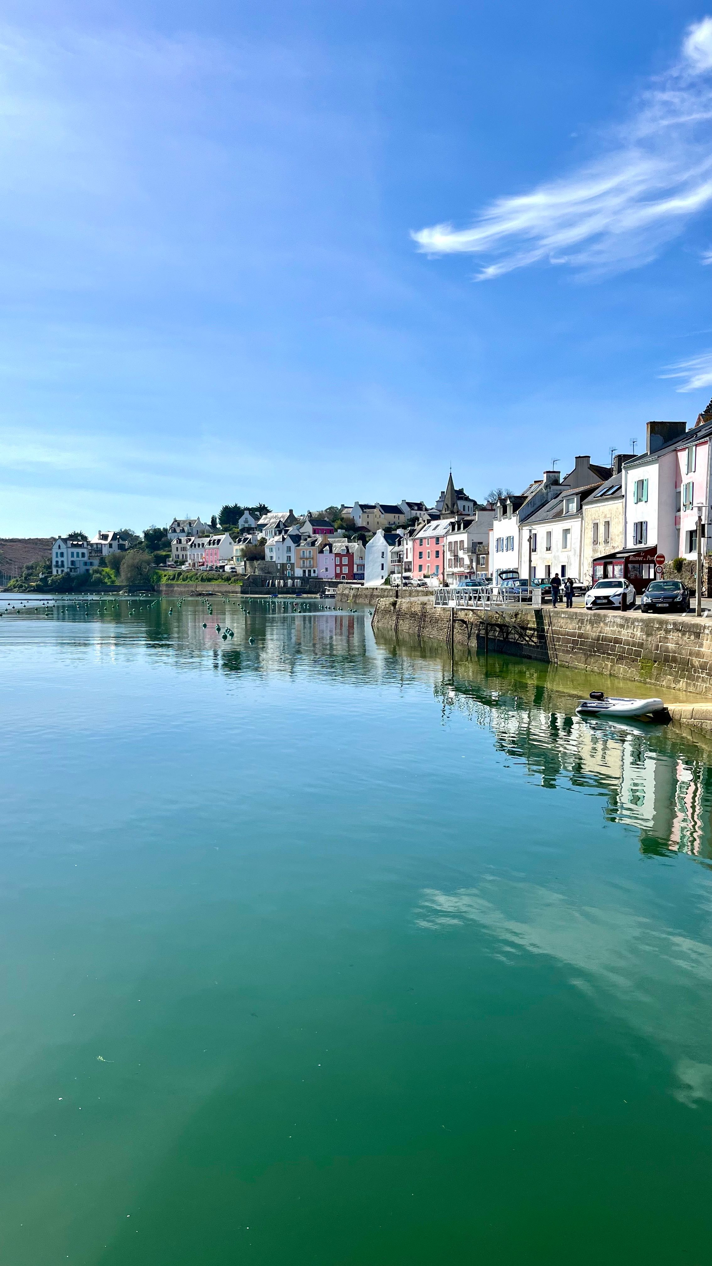 Le port de Sauzon à Belle-Île en Mer