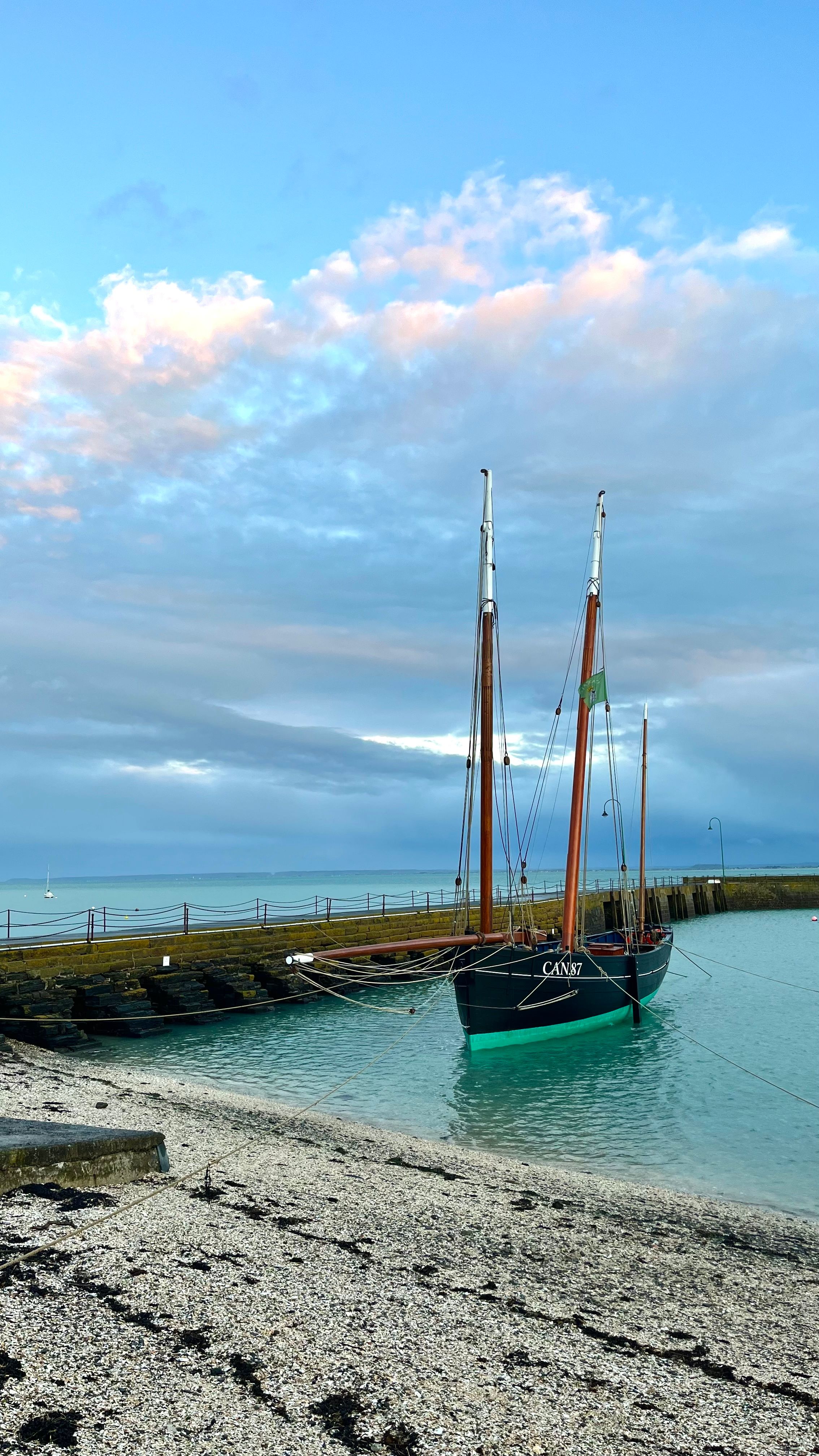 Le port de Cancale en Bretagne